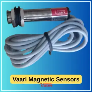 Vaari magnetic sensor with cable for industrial automation and position detection applications