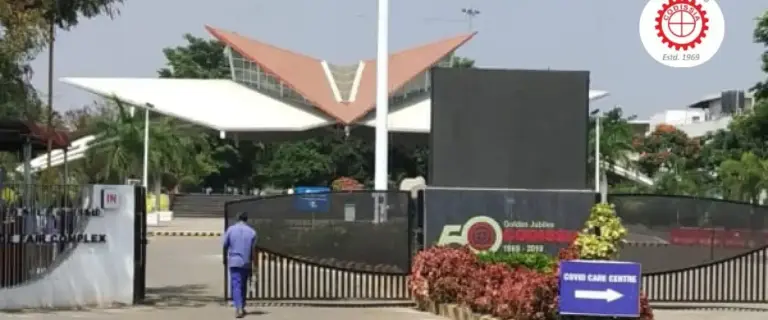CODISSIA Trade Fair Complex entrance in Coimbatore showcasing the industrial exhibition venue and MSME association headquarters