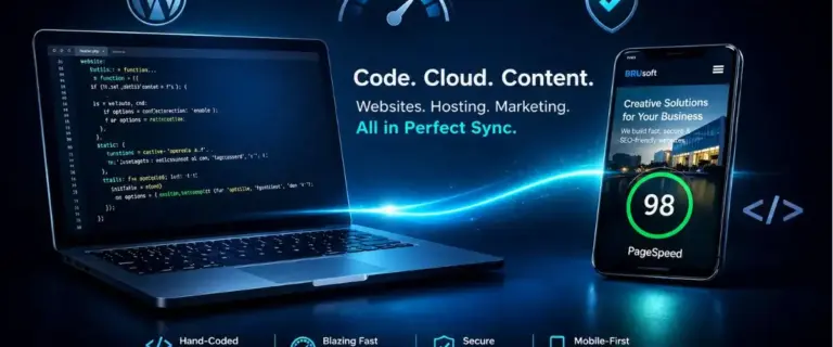 brusoft website development cloud hosting digital marketing services in coimbatore