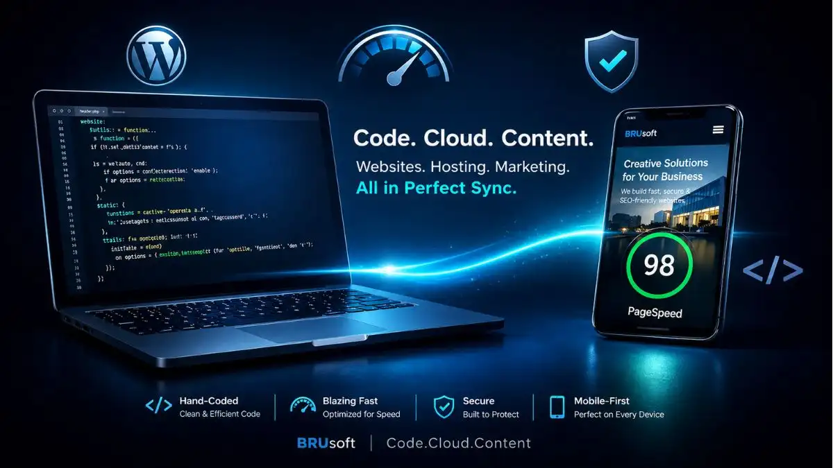 brusoft website development cloud hosting digital marketing services in coimbatore