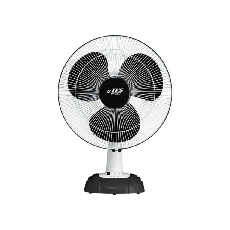 Lucas TVS Green Zesto Table Fan 400mm 40W