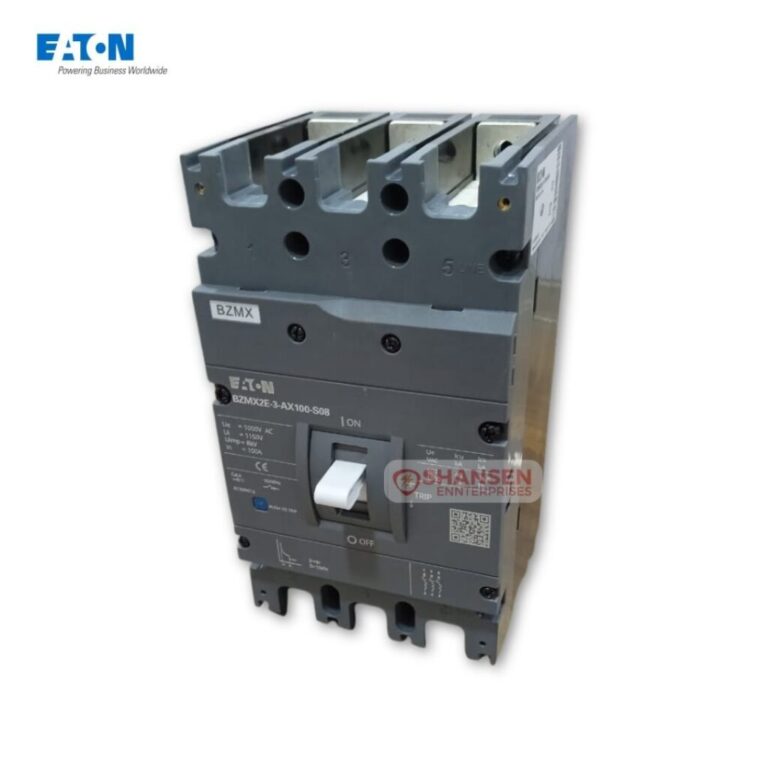 Eaton MCCB BZMX2E-3-AX100-S08 100A Solar & Mining Duty