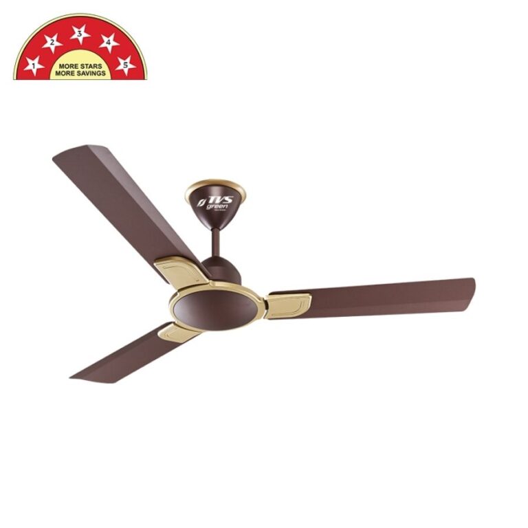 Lucas TVS Green Sapphire BLDC Ceiling Fan 1200mm 35W (Green Sense+ Series, Luxury Embellished)